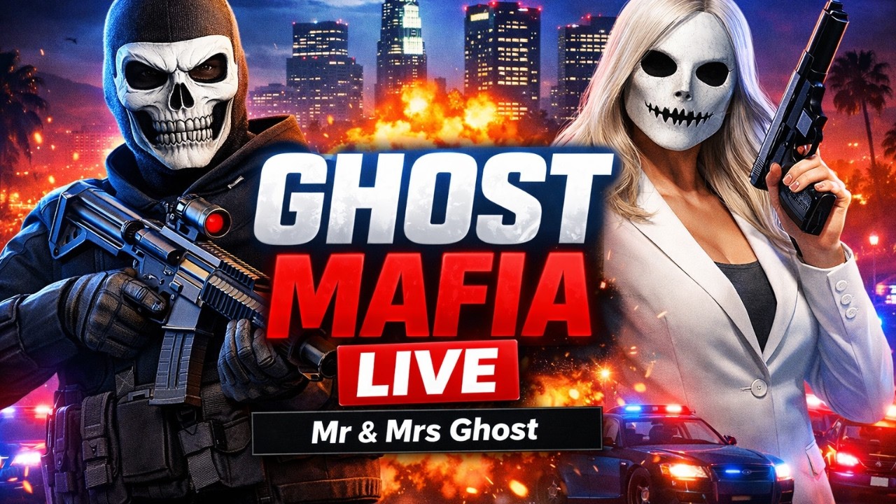 GTA Online LIVE 🔥 Ghost Mafia Takes Over Los Santos (Mr & Mrs Ghost Team Up!)