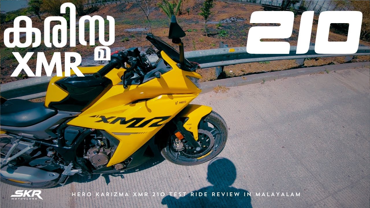 Hero KARIZMA XMR Test ride review in Malayalam