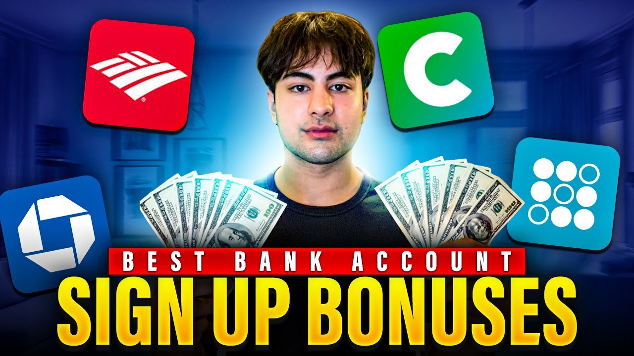 5 BIGGEST Bank Account Sign Up Bonuses In 2026: $3,250 in Offers