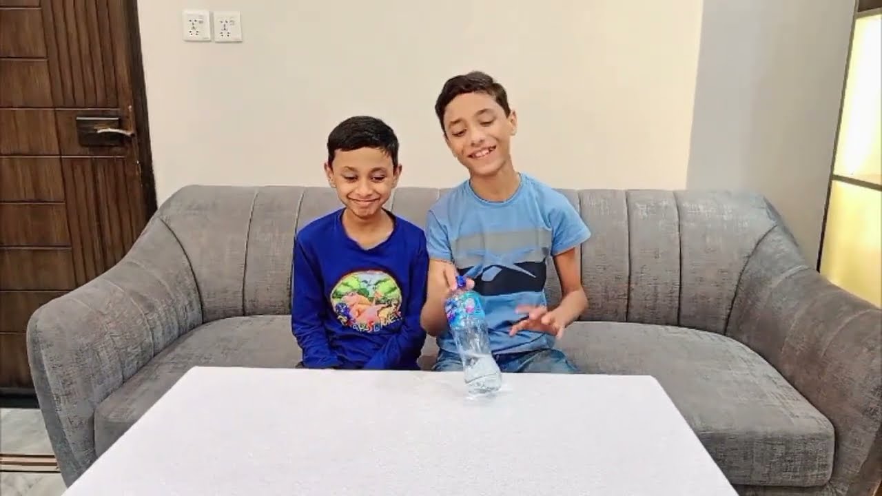 Flip the Bottle & Slap Challenge (One Video)😂🤓|funny video