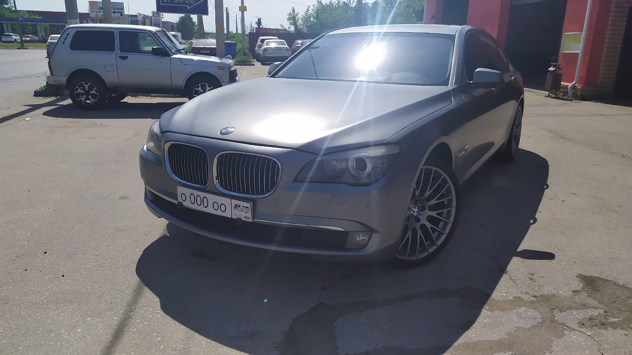 BMW 750 F01  N63 не стабильная работа двигателя