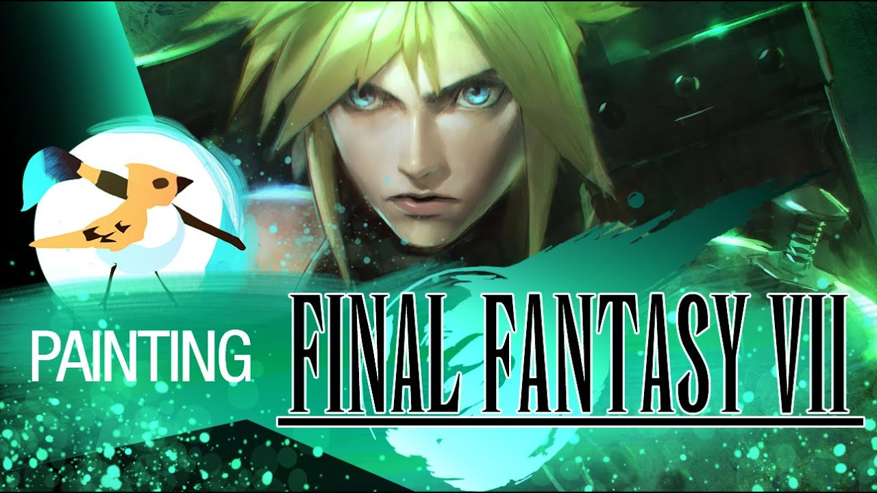 MedSketch 6 - FFVII Cloud Painting