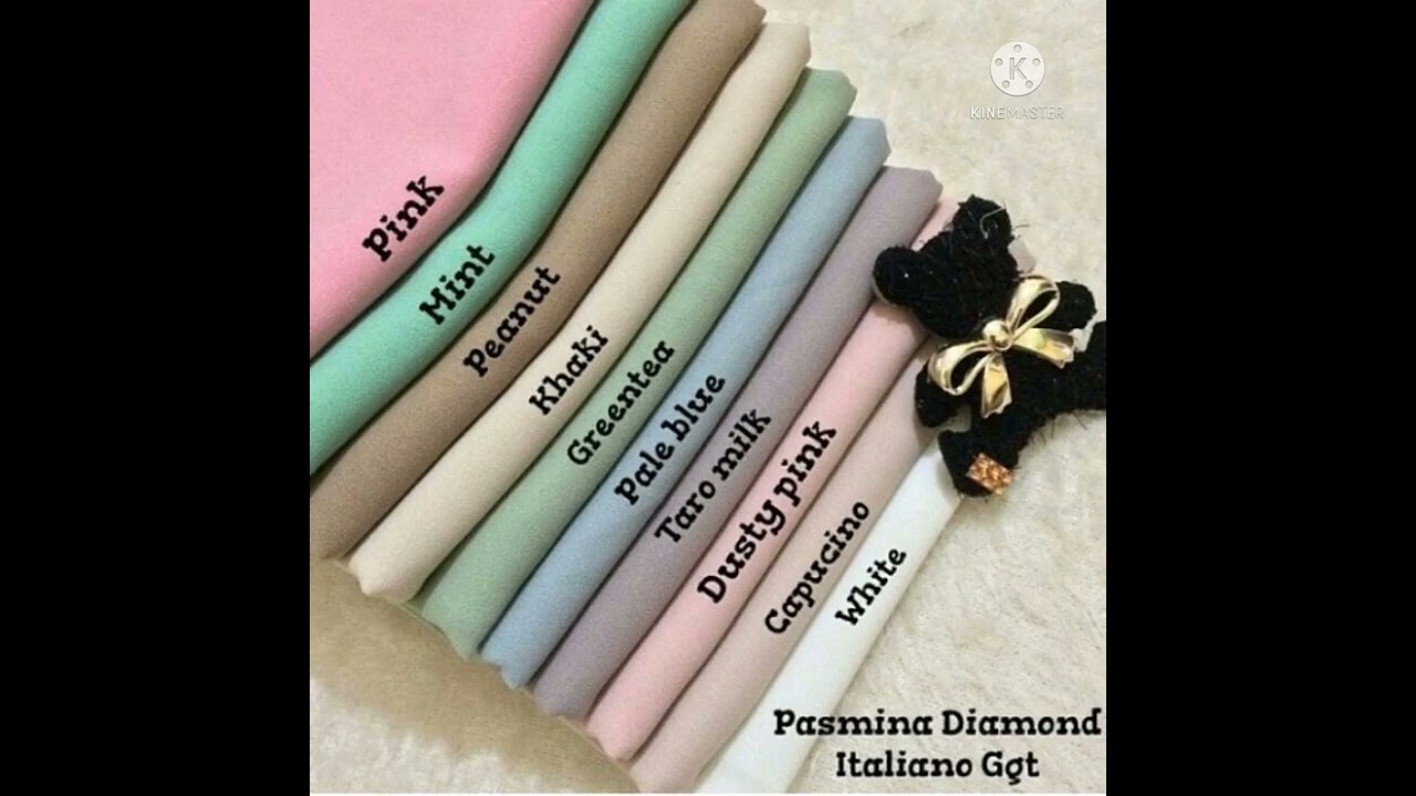 beautiful light colour shades with their name