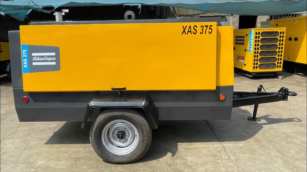 Compresora de aire Atlas Copco XAS 375 JD6