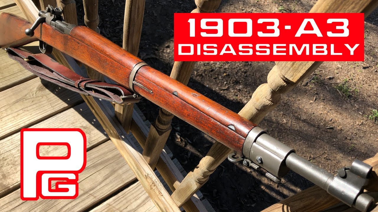 Springfield 1903a3 / 1903 Disassembly