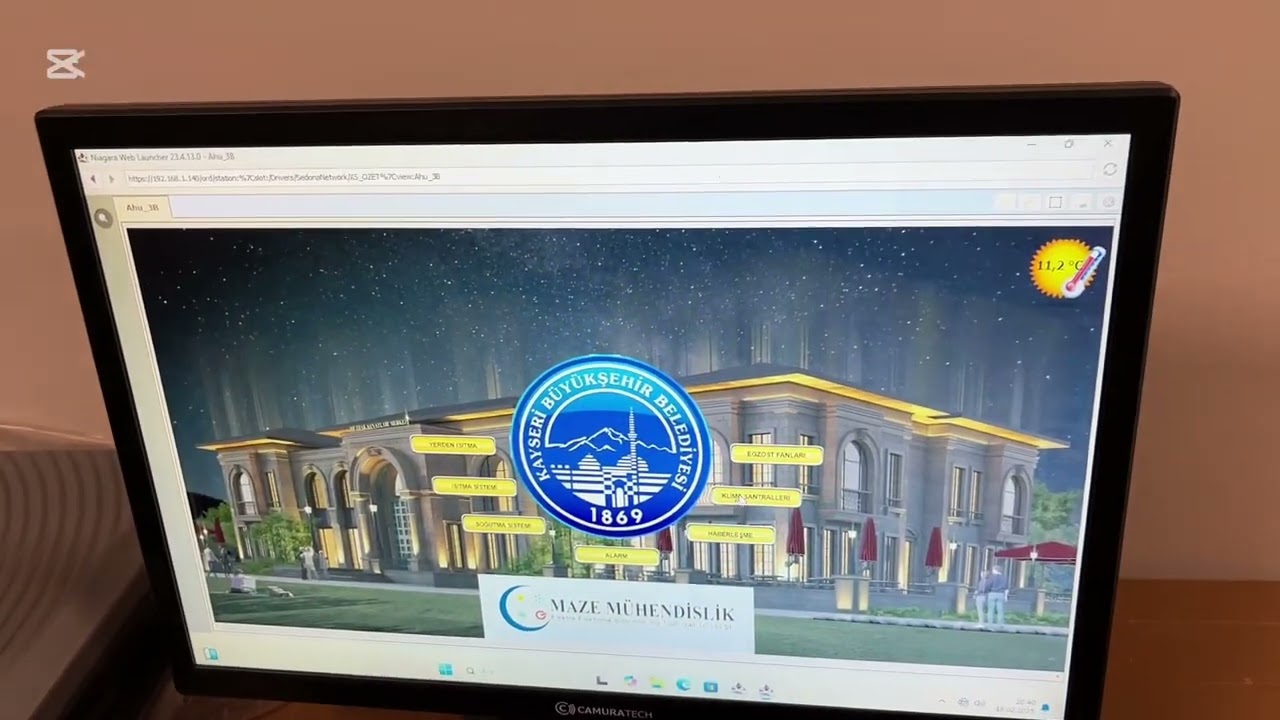 Isı Santrali ve Havalandırma Otomasyonu - SCADA Sistemi