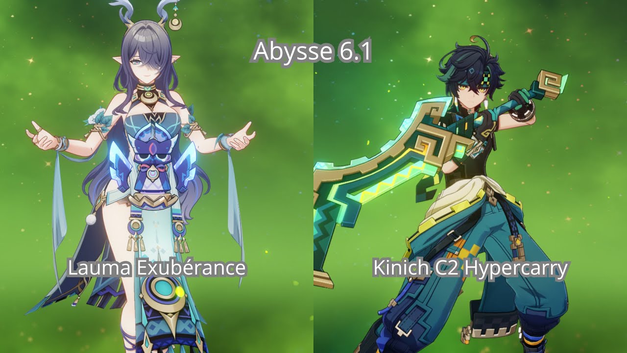 Genshin abysse 6.1 : Le pouvoir du DENDRO !