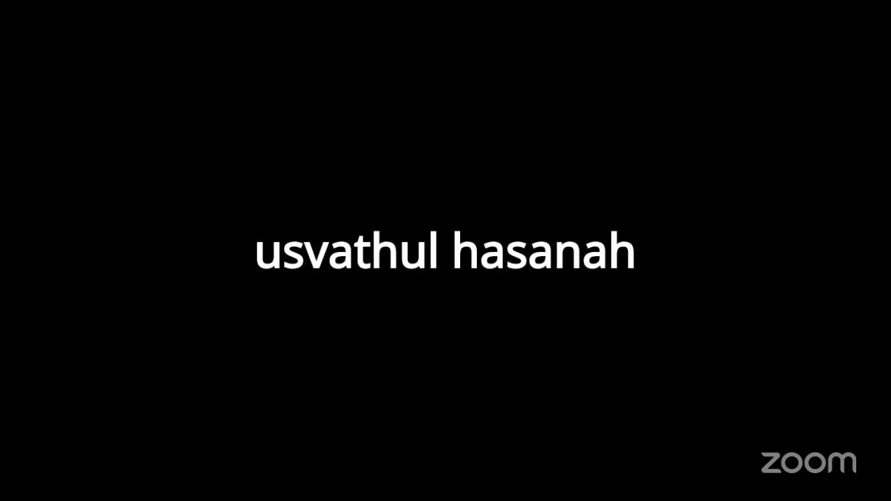 usvathul hasanah's Zoom Meeting