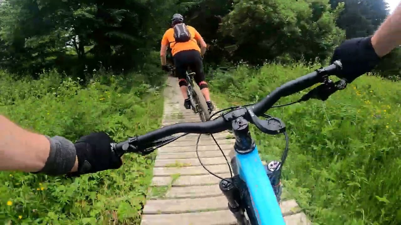 Saint-Gervais MTB Bikepark track 