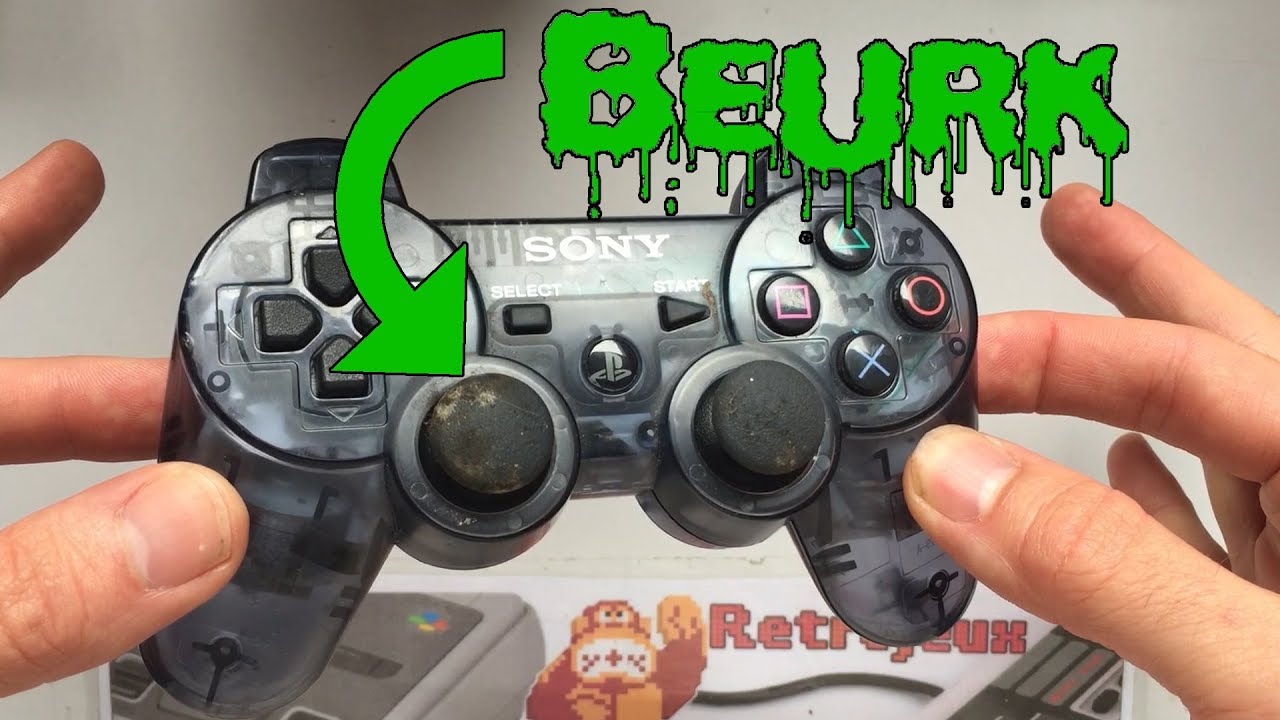 CETTE MANETTE PS3 DE VIDE GRENIER EST MORTE ? VIDEO REPARATION