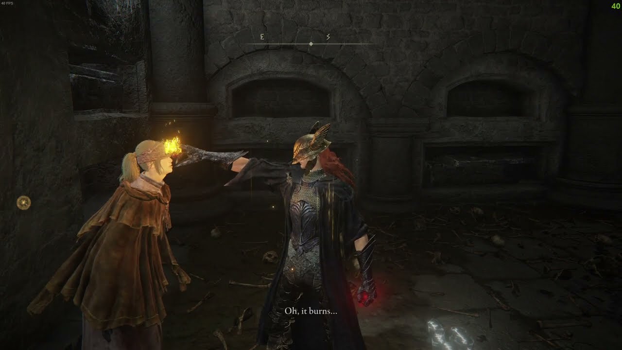 What happens if you use Miquella's Needle before Melina burns herself  【ELDEN RING】