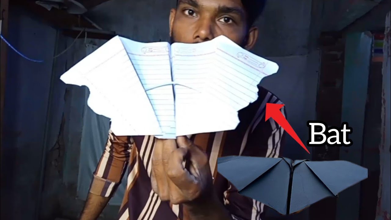 HOW TO FLY PAPER  AIRPLAN - Unique shape - PART-2