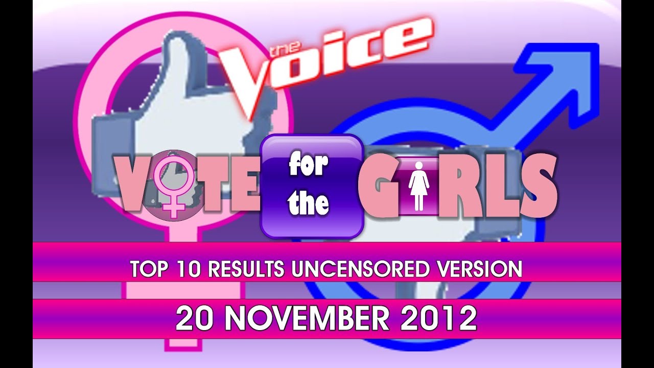 The Voice Top 10 Results (UNCENSORED) 11-20-12