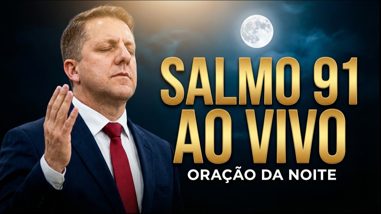 ORAÇÃO DA NOITE | ORAÇÃO DA MADRUGADA | SALMO 91 Ao Vivo