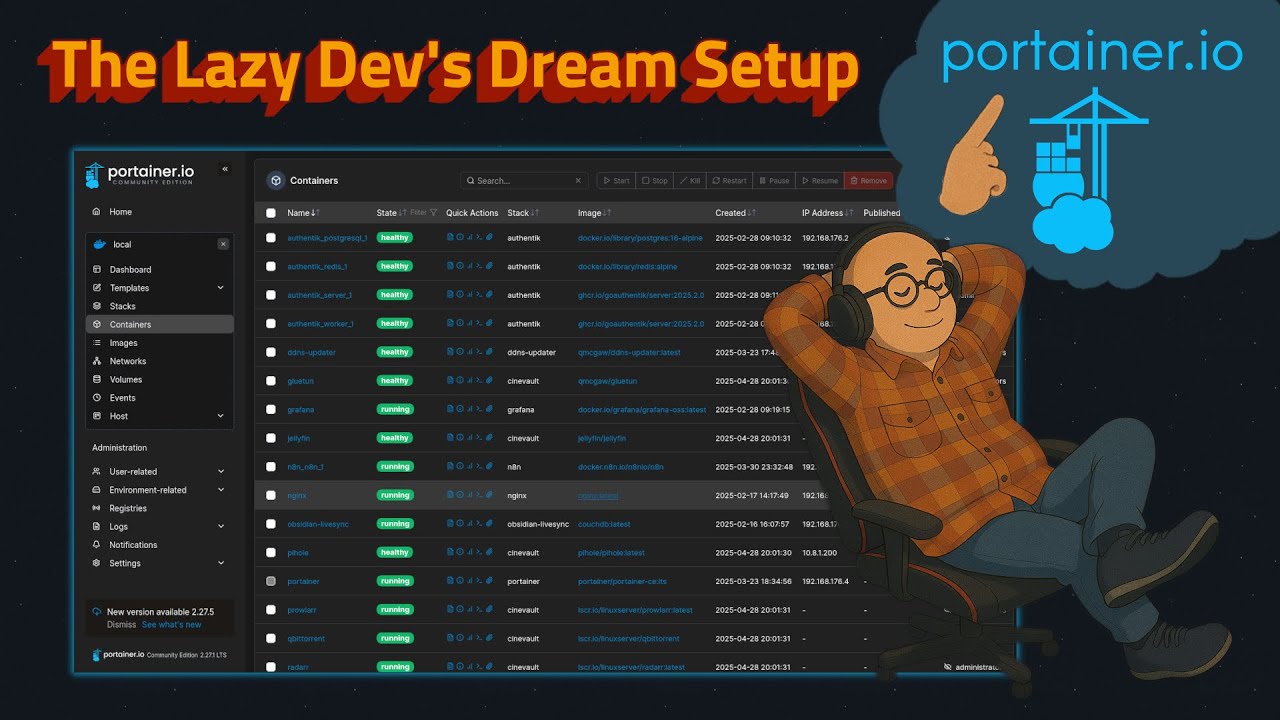 Visualize Your Docker Universe with Portainer