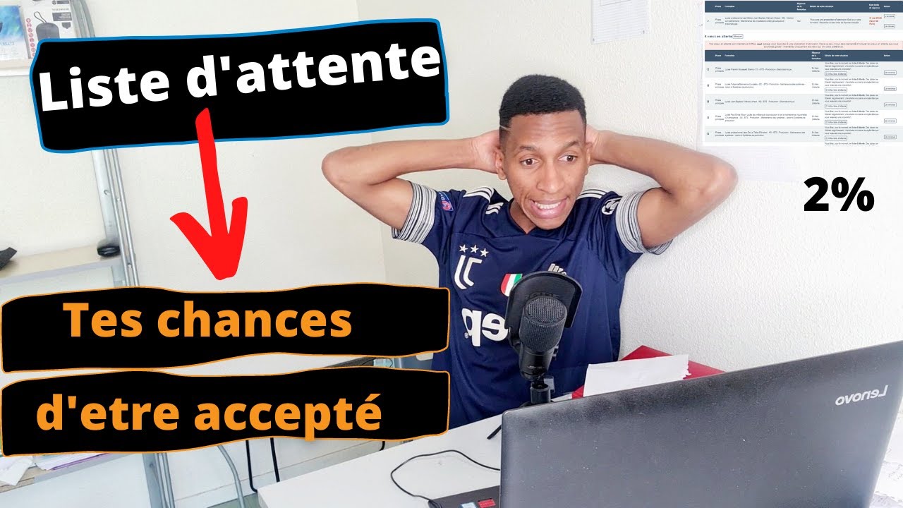Parcoursup : Liste d'attente : Comment savoir si t'as une chance d'être accepté ? Admission 2021