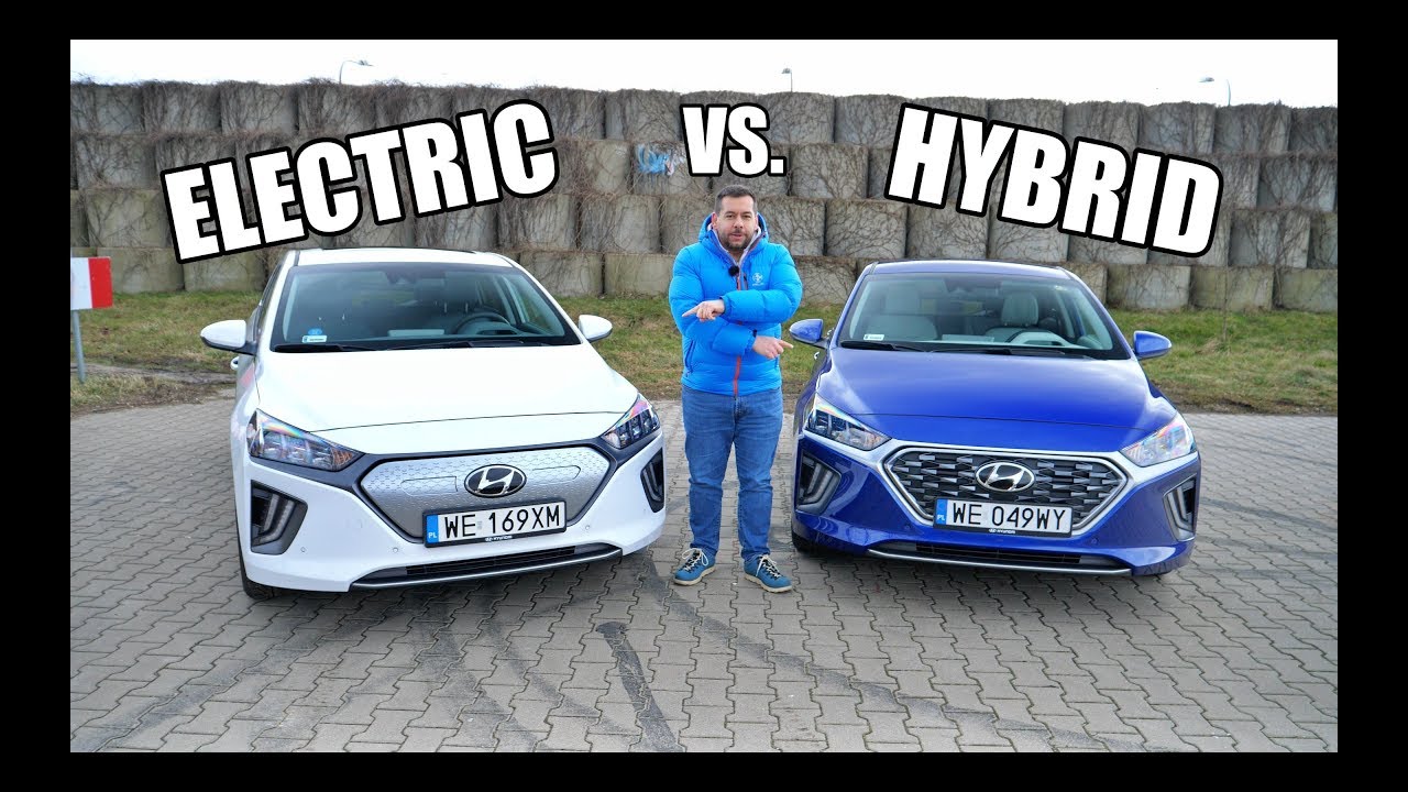 Hyundai IONIQ Electric vs. Hybrid Comparison (ENG) - Test Drive and Review