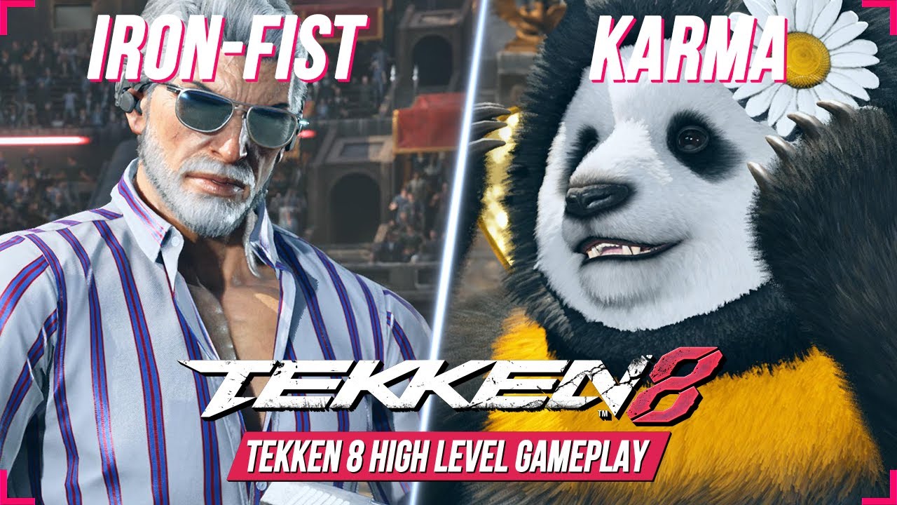 TEKKEN 8⚡IRON-FIST (VICTOR) Vs KARMA (PANDA)⚡ T8 Best High Level Ranked Match ⚡