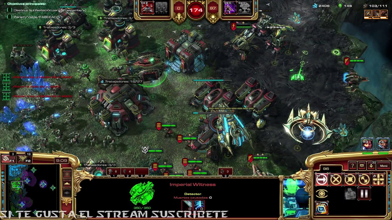 STARCRAFT 2 CAMPAÑA CON MENGSK