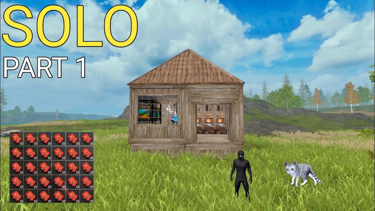 Start Solo On Rookie Mode Part 1/ Last Island of Survival