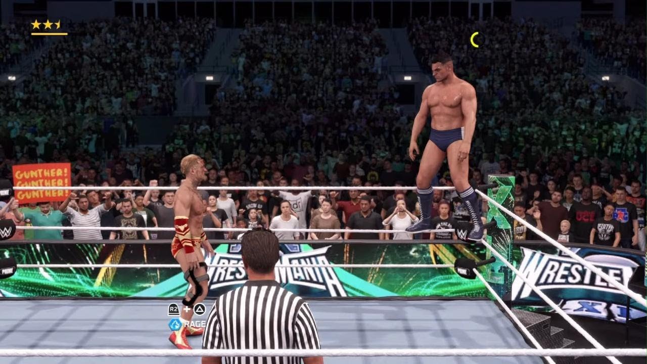 Gunther vs Ilja Dragunov - WWE Winged Eagle Championship - WrestleMania 40 N1 - April 5th 2025