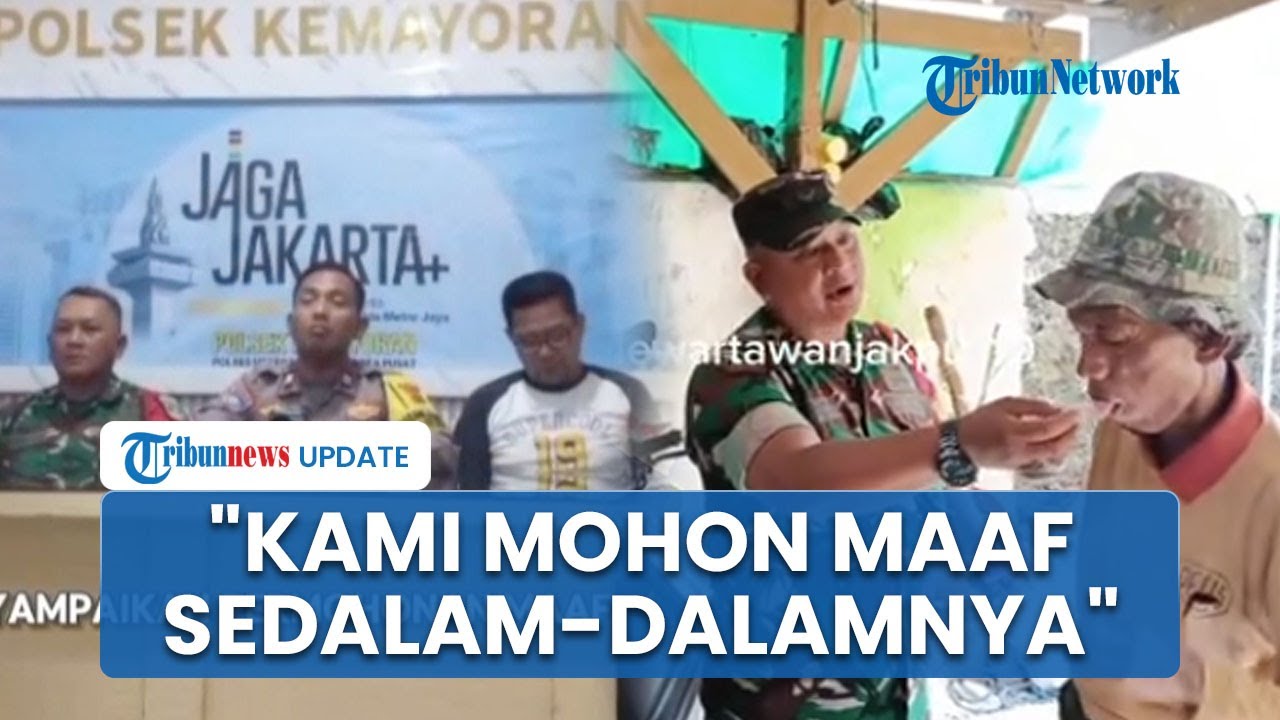 Bhabinkamtibmas & Babinsa Minta Maaf seusai Tuduh Penjual Es Gabus, Akui Terlalu Cepat Menyimpulkan