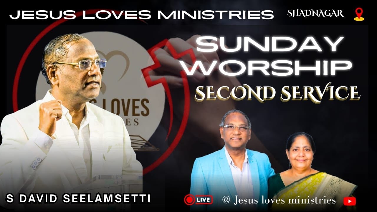 Sunday Worship || Second Service || 15 Feb 2026 || Jesus Loves Ministries || #live