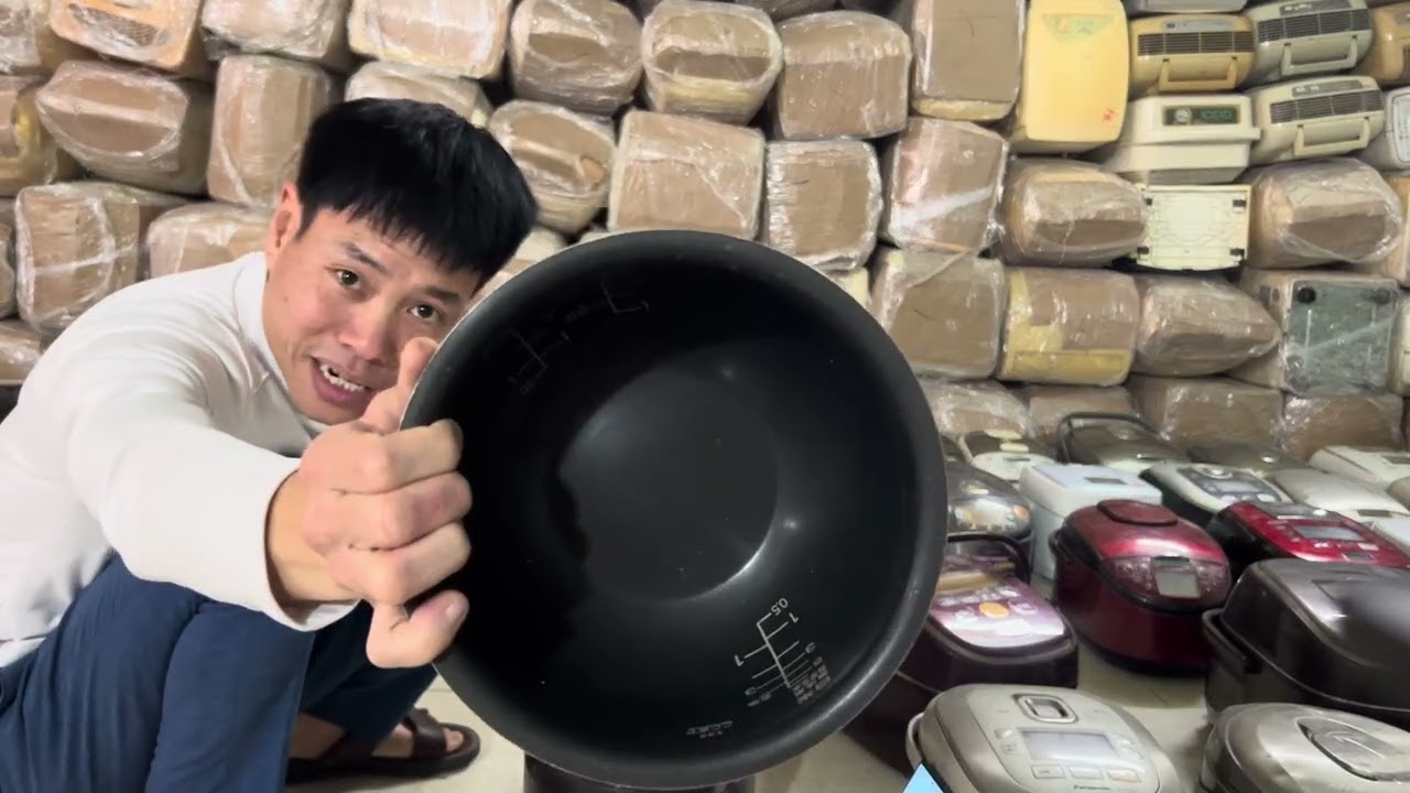 Video khui nồi cơm VIP và 1.8 nhiều giá chỉ 1tr500k/3 cái 039 4300960