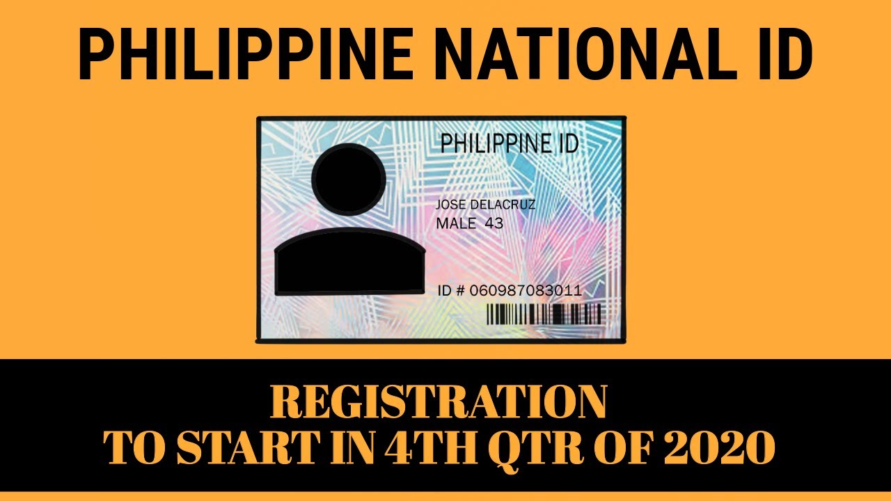 Philippine National ID | Philippine Identification System