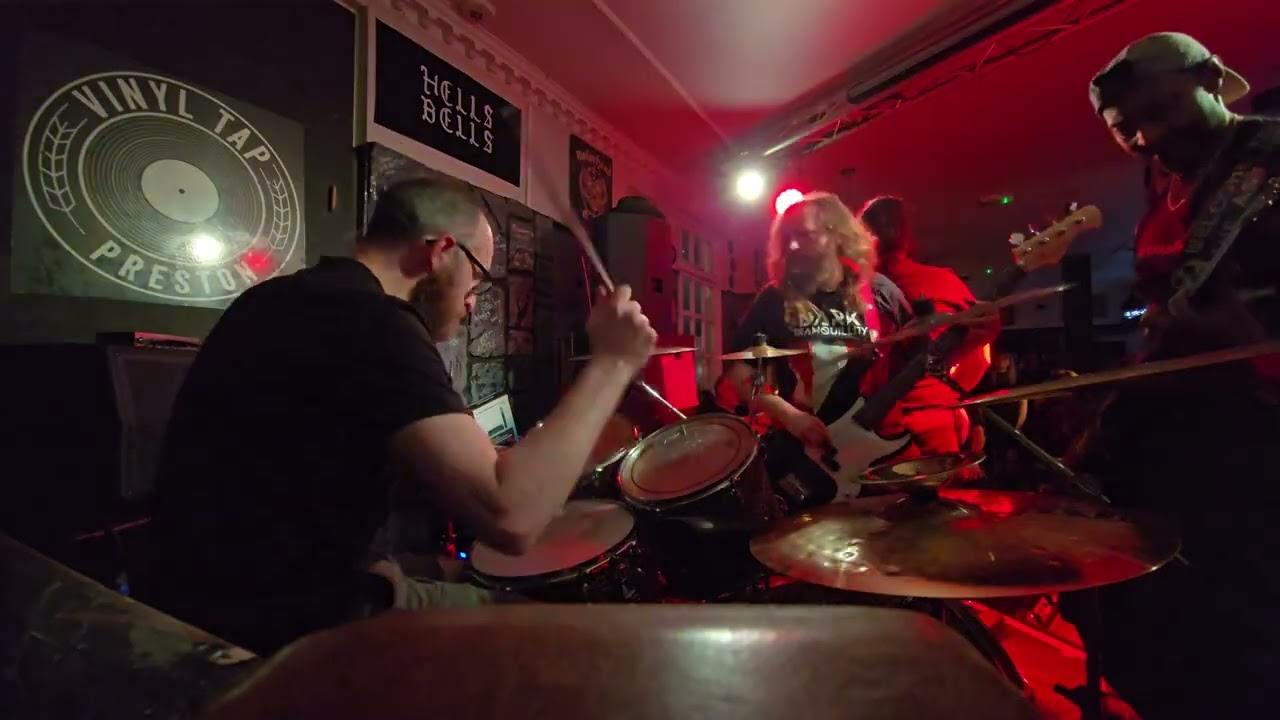 Fallen North - Will This Be Forever @ Vinyl Tap, Preston Drum cam