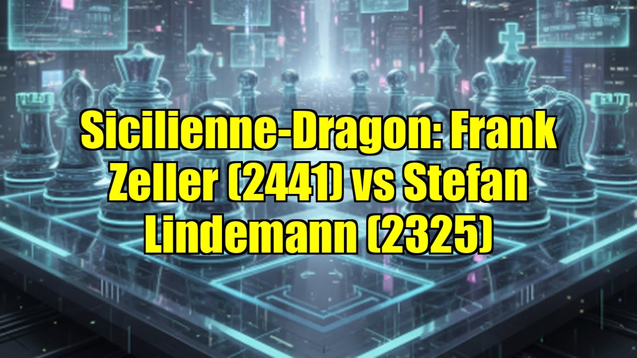 Sicilienne-Dragon: Frank Zeller (2441) vs Stefan Lindemann (2325)