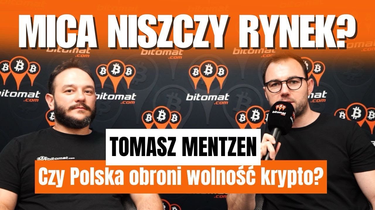 👉 Tomasz Mentzen o regulacjach MiCA, KNF i przyszłości kryptowalut w Polsce