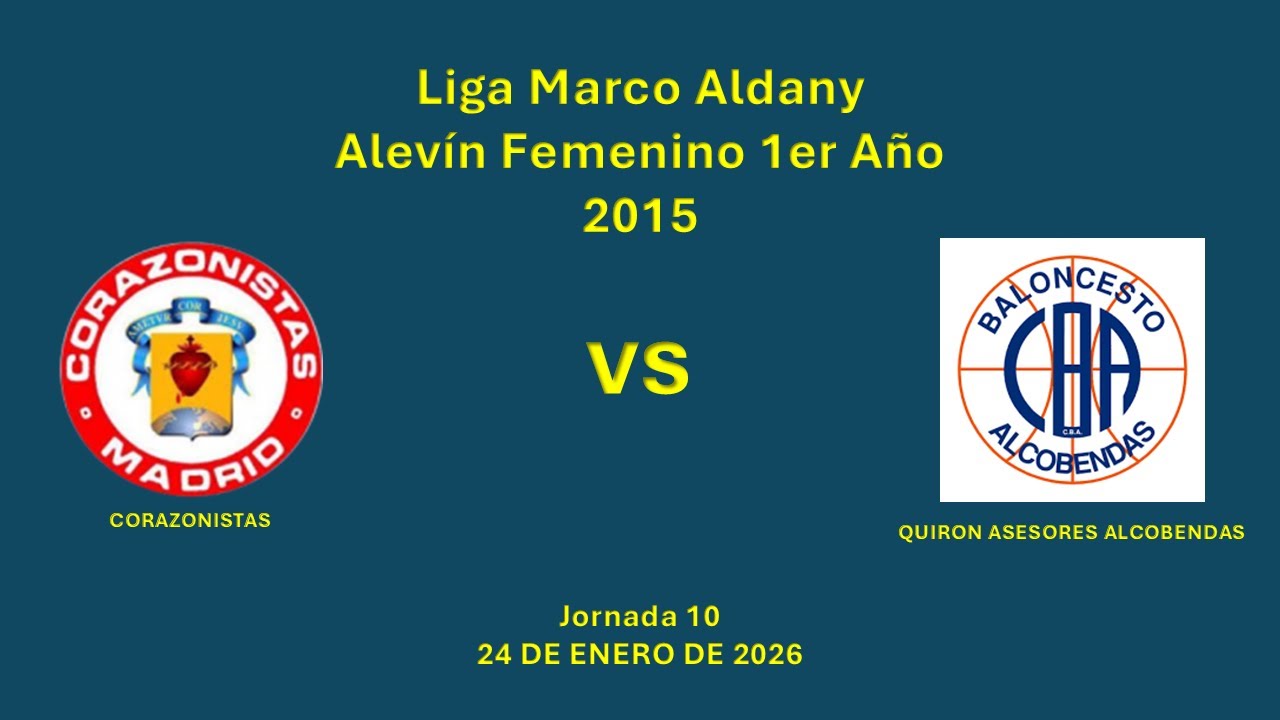 2026 0124  CORAZONISTAS vs QUIRÓN ASESORES ALCOBENDAS