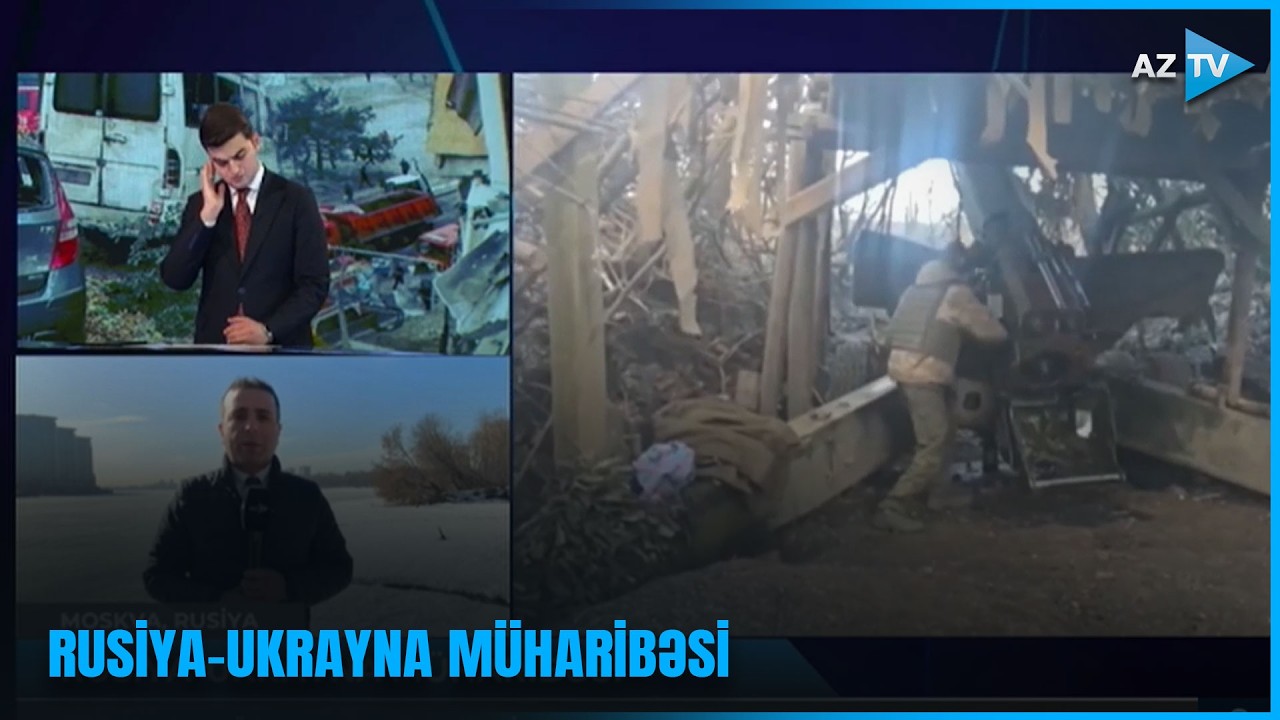 Qarşılıqlı hücumlar davam edir: Rusiya-Ukrayna müharibəsindən GÖRÜNTÜLƏR