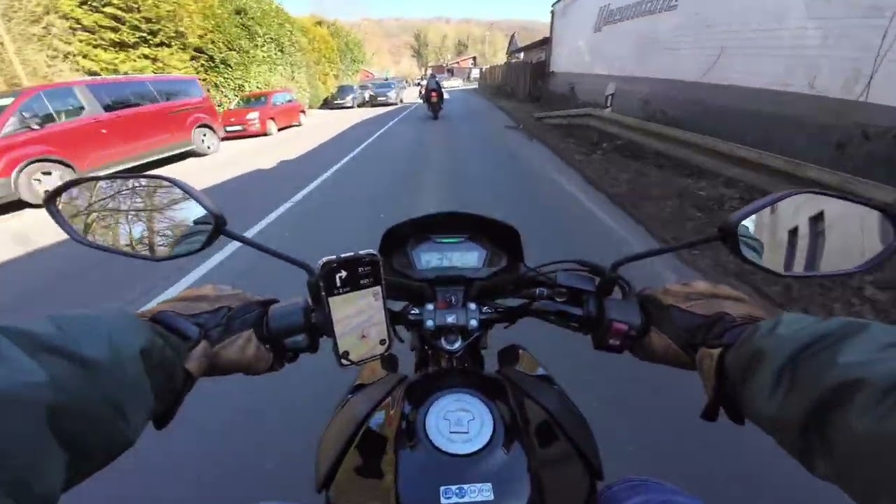 Honda CB125F 2.3.25 Rückfahrt Wuppertal ➡️Leverkusen #hondacb125f #motovlog