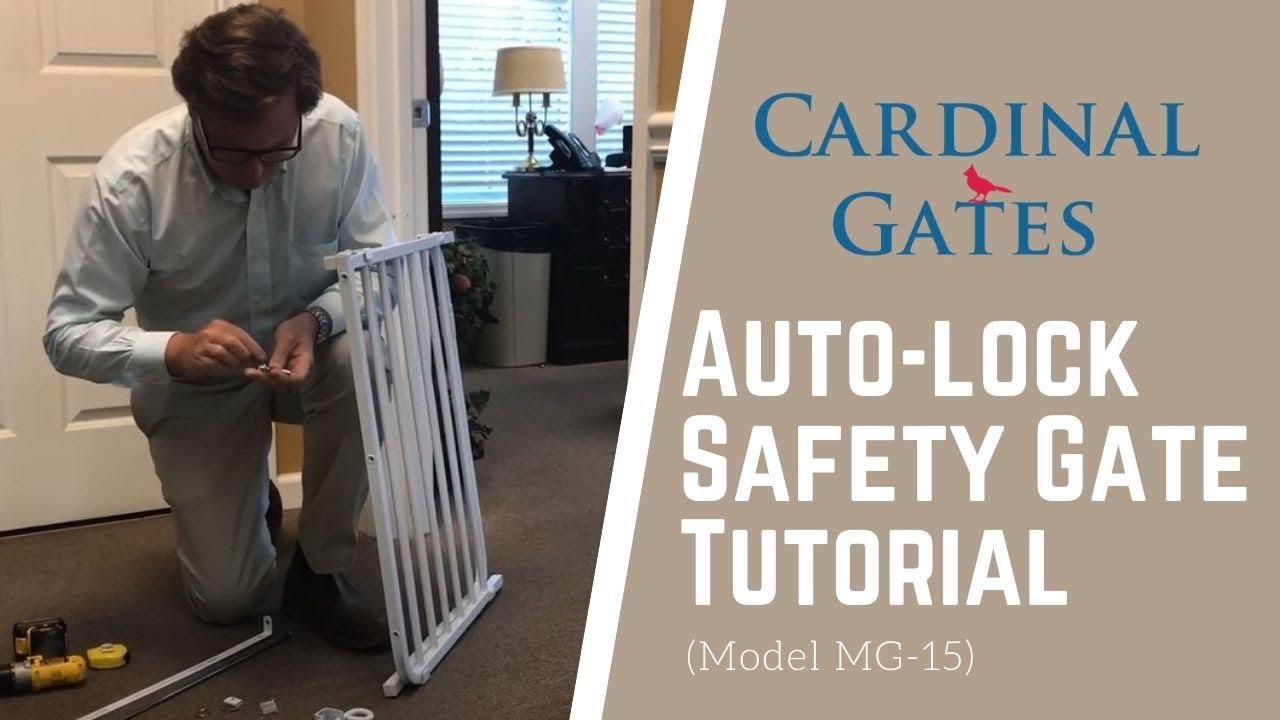 Install your Auto-Lock Gate (MG-15) in under 10 minutes