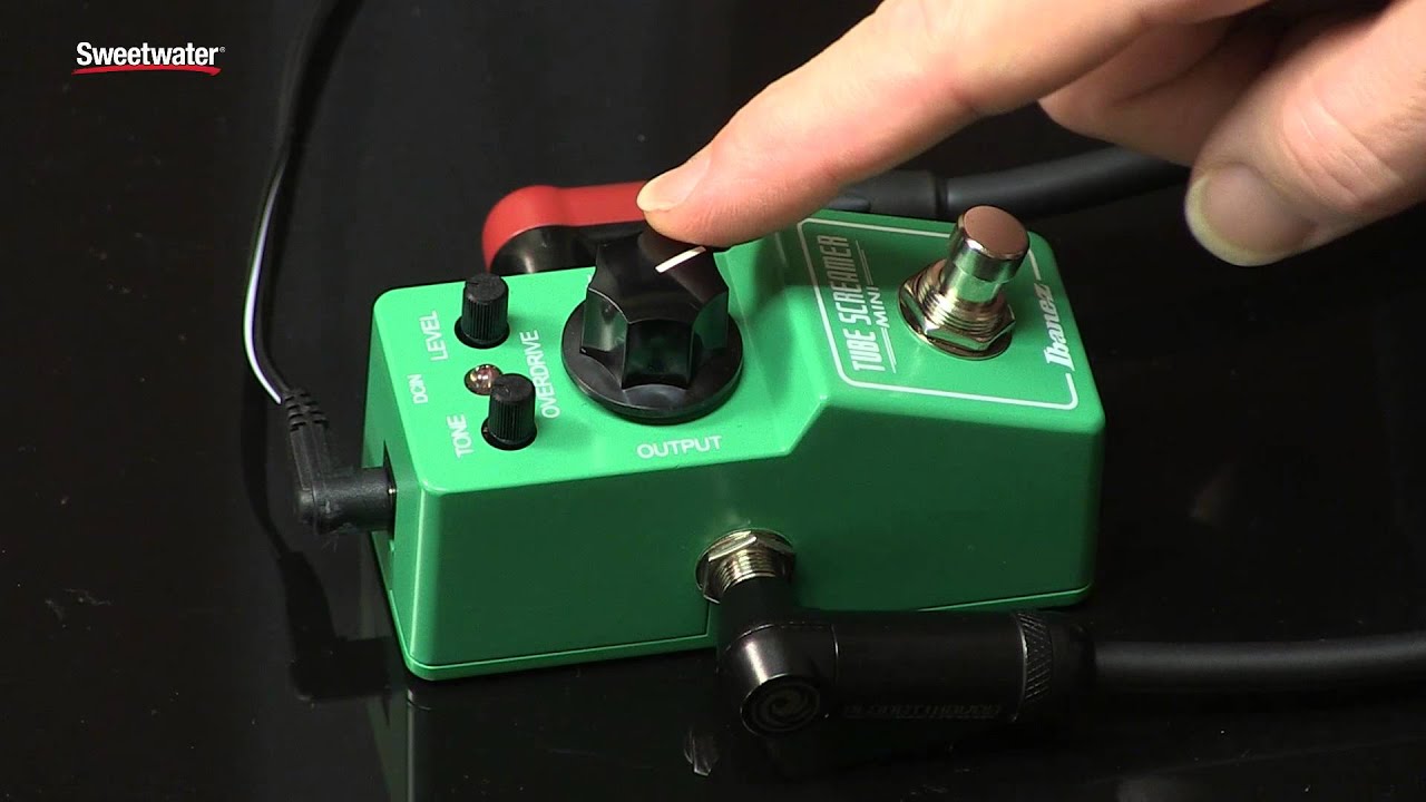 Обзор педали Ibanez Tube Screamer Mini Overdrive от Sweetwater Sound