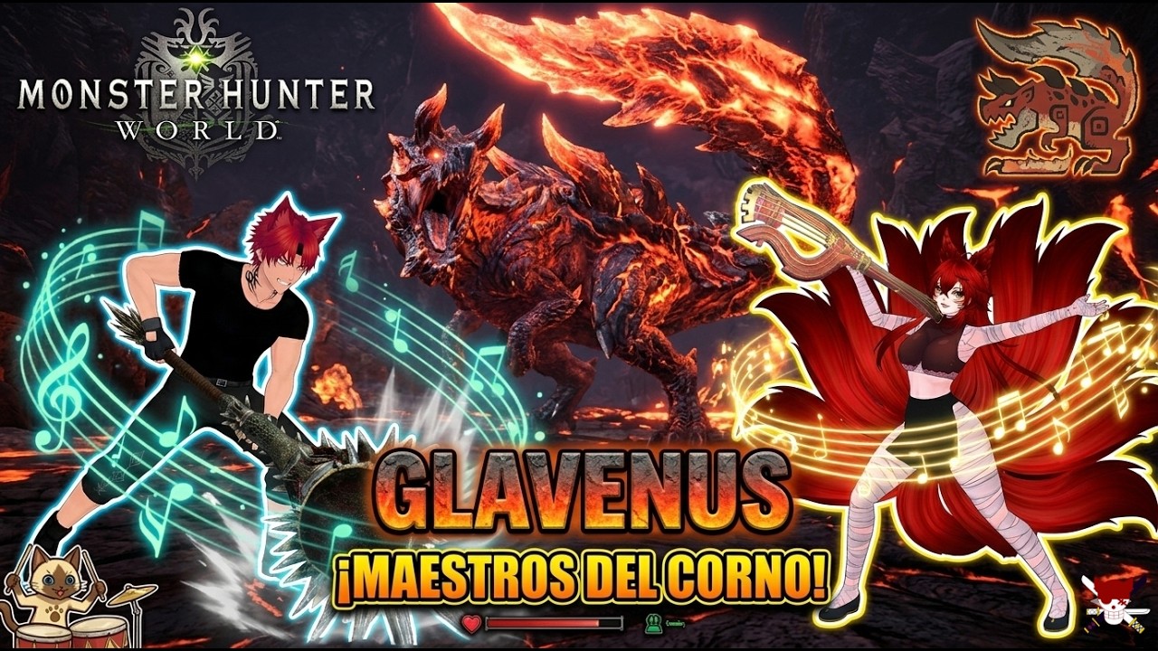 Iceborne #13 | ¡BATALLA DE ACERO Y MÚSICA! 🦖🔥 | GLAVENUS vs SOLO CORNAMUSAS ft. Hux Hero