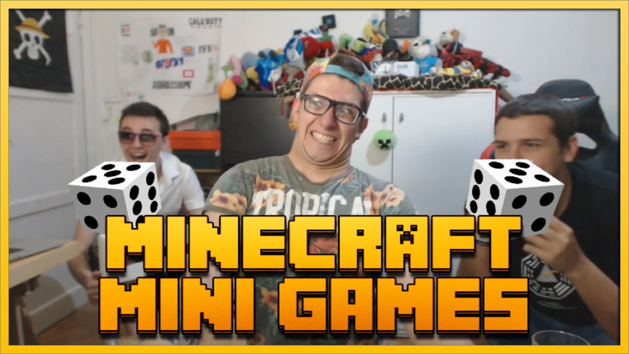 MINECRAFT MINIGAMES : TUTTI INSIEME IN CAMERA MIA!!