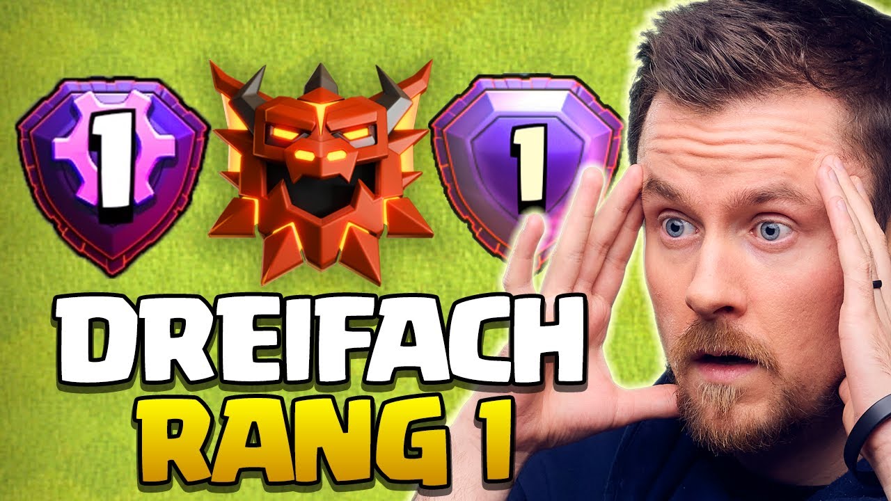 Ist die Dreifach Rang 1 Herausforderung möglich? Zwei Mal!