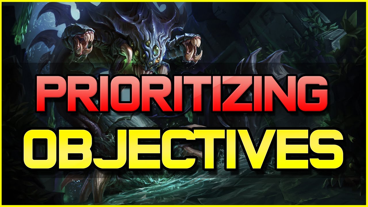 ✔ How to Prioritize Objectives in League of Legends