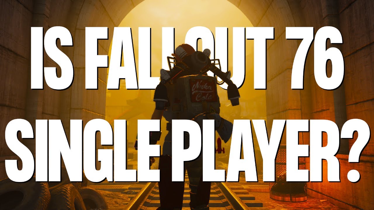 Fallout 76 — это одиночная игра? Как играть в Fallout 76 в одиночку?