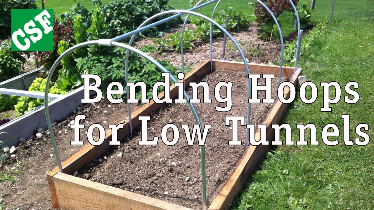 Hoop bending for low tunnels