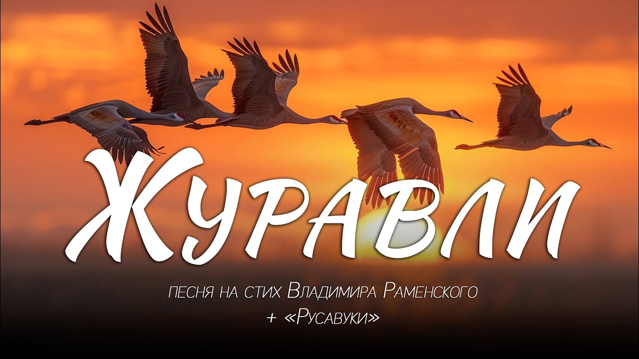 Песня «Журавли» — это трогательная история о верности, взаимопомощи и настоящей христианской любви