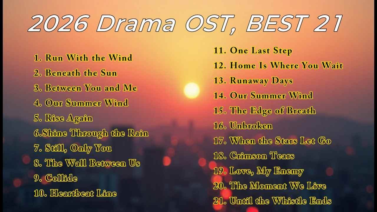 Best Drama OST Playlist | K-Drama & International Soundtracks #KpopPlaylist #ChillPop #KpopFusion