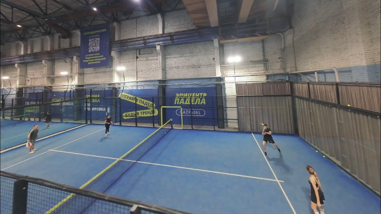 Снял на FPV Gazpadel- клуб падел тенниса от входа до раздевалок
