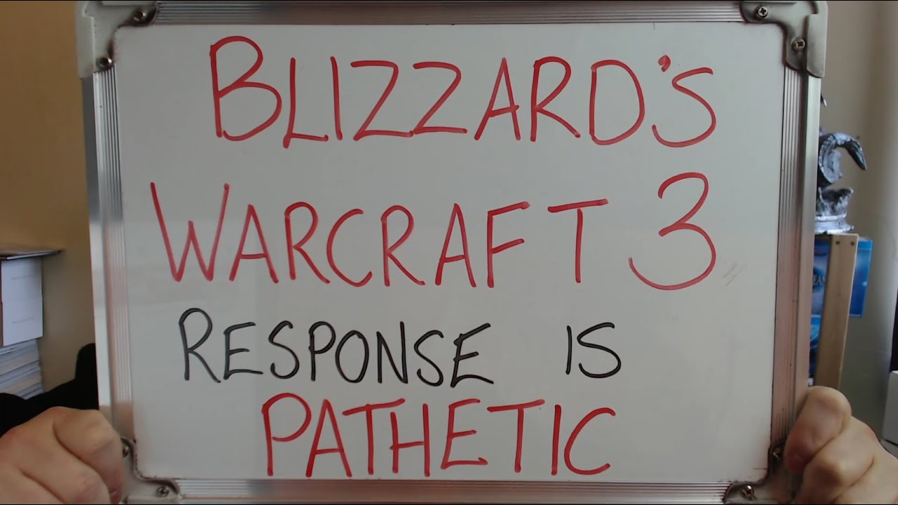 BLIZZARD'S Warcraft 3: Reforged Response is PATHETIC!!