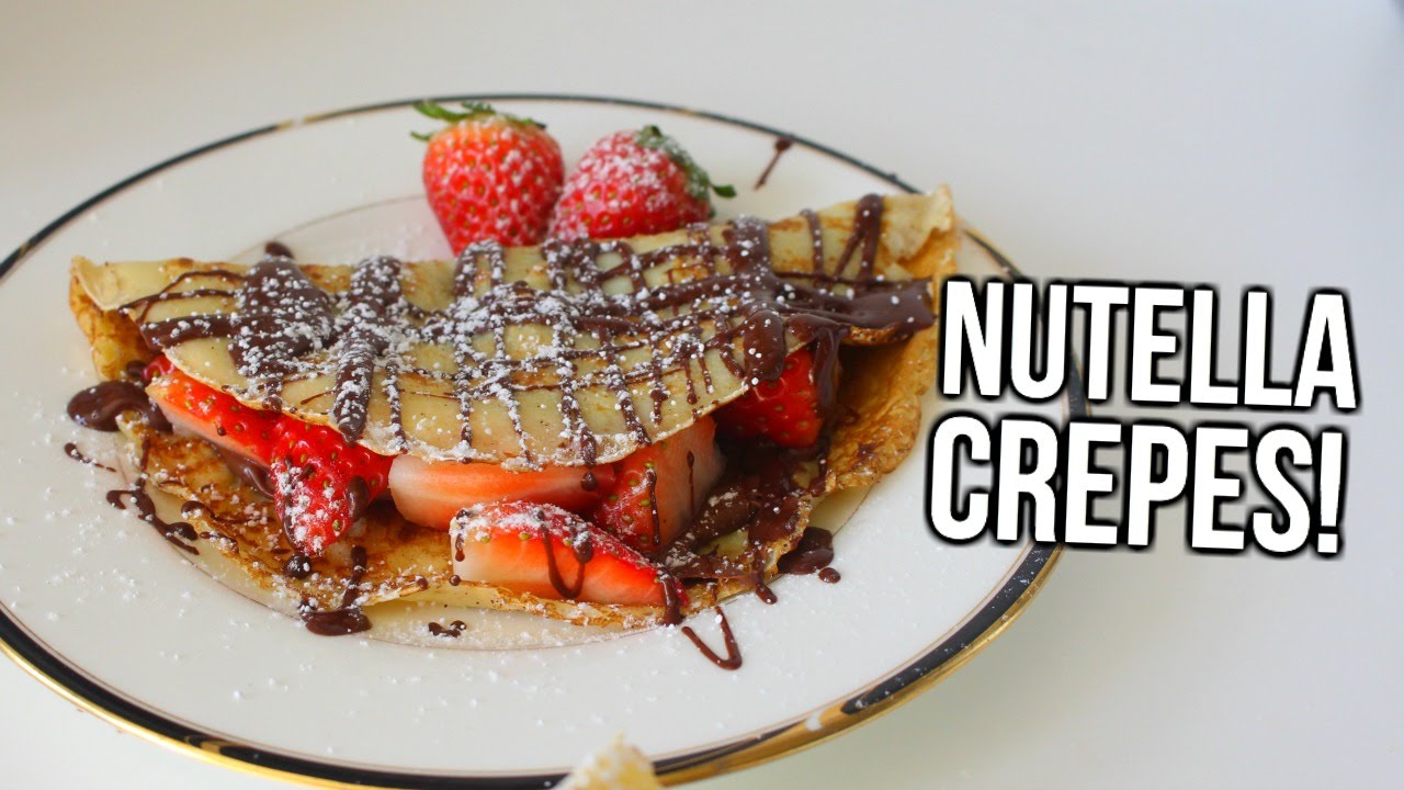 Nutella Crepes recipe