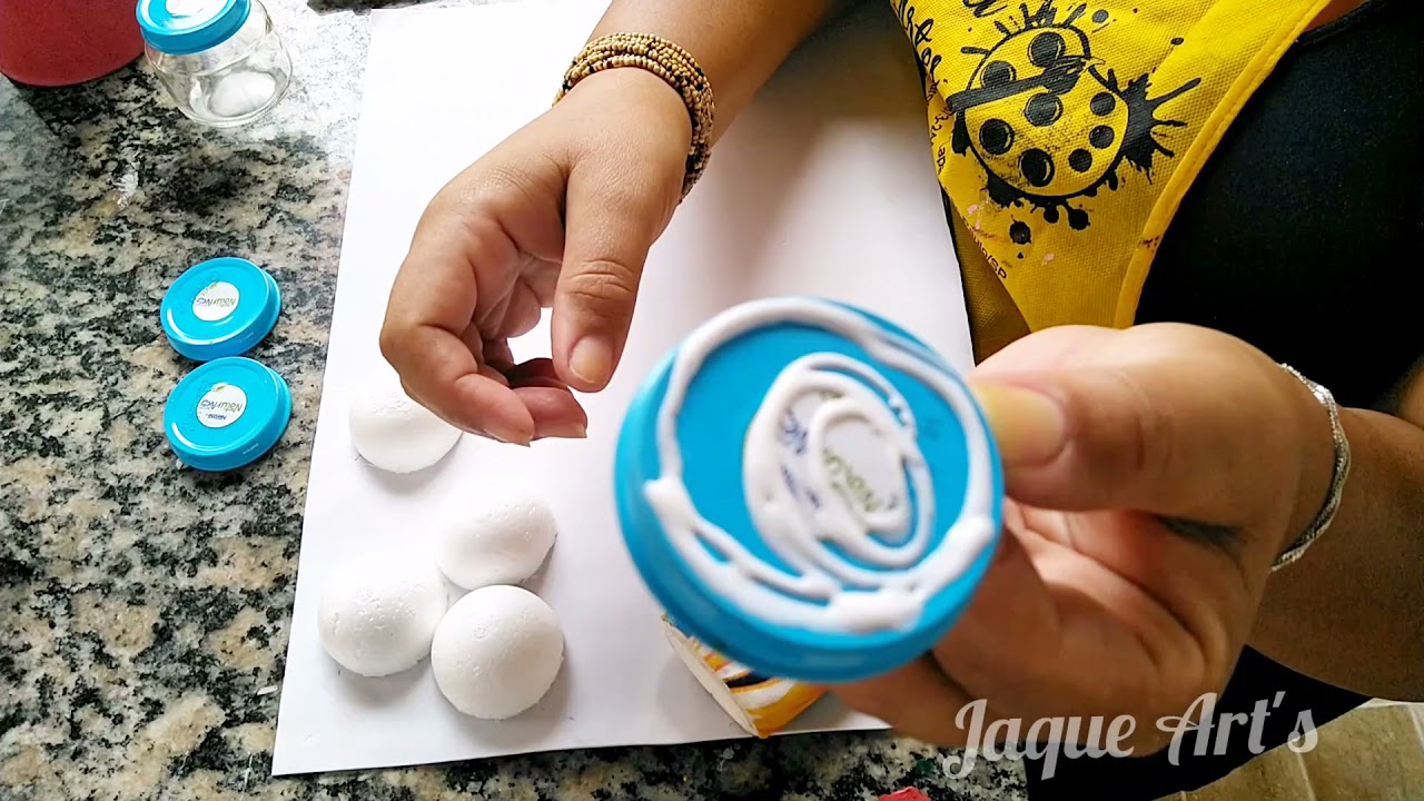 Como encapar tampa com Biscuit #tampacombiscuit #biscuit #potecombiscuit #vidrocombiscuit