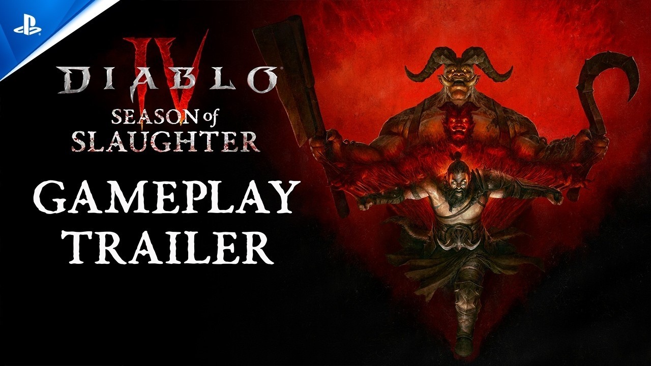 Diablo IV | Season of Slaughter Gameplay Trailer | PS5, PS4